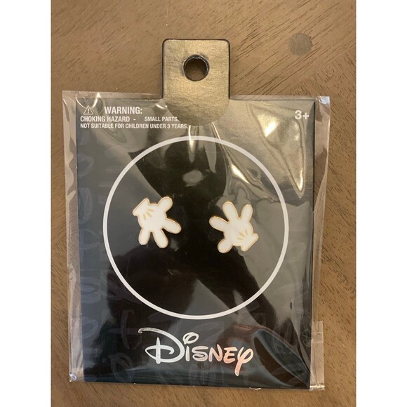 Disney Aldi Limited Edition Character Earrings - Mickey Mouse Hands - Picture 1 of 2